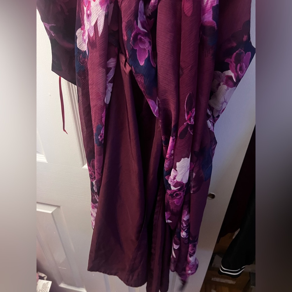 Jennifer Lopez dress size large new w/o tags floral - Picture 5 of 9